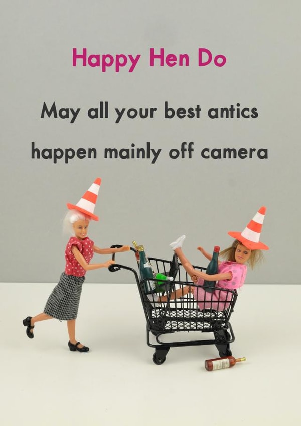 Happy hen do! created by Bold & Bright Cards