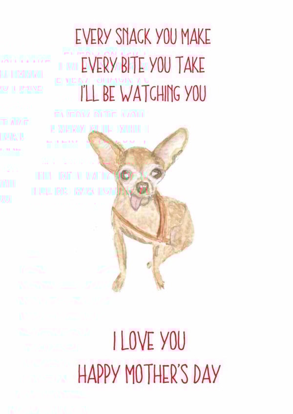 love animal Mothers Day Card 14157 created by Sarah Maddox