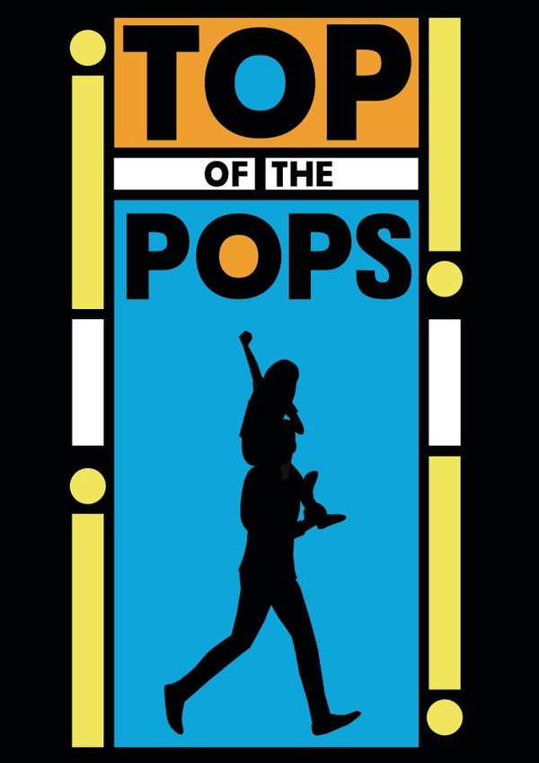 Top of the Pops Father's Day card 1001 created by Gillian Panter