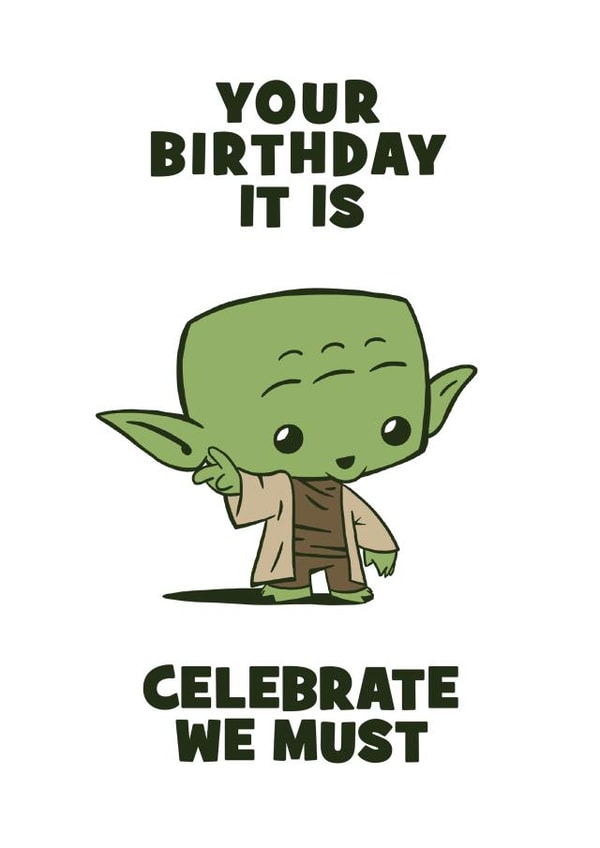 yoda star wars Card 22893 created by Christina Connelly