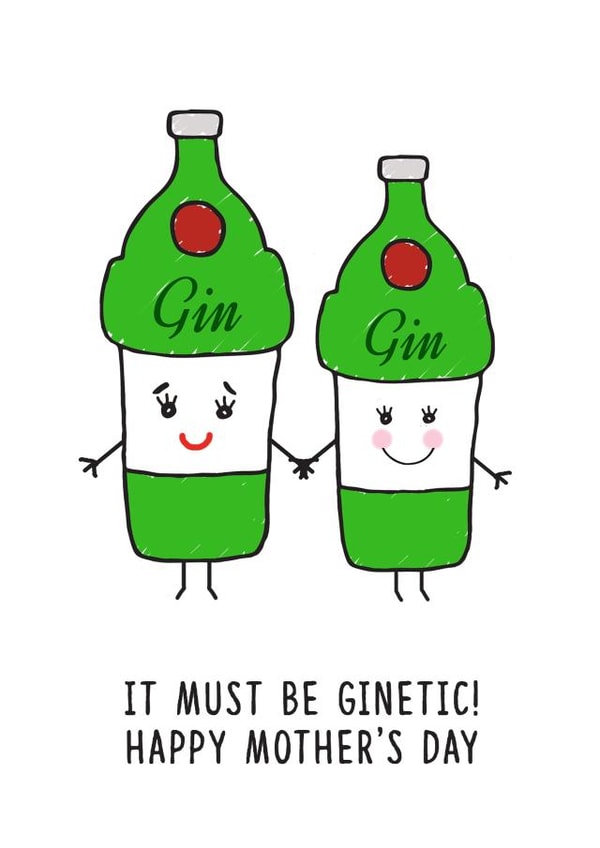 funny pun Mothers Day Card 8936 created by Of Life & Lemons Ltd.