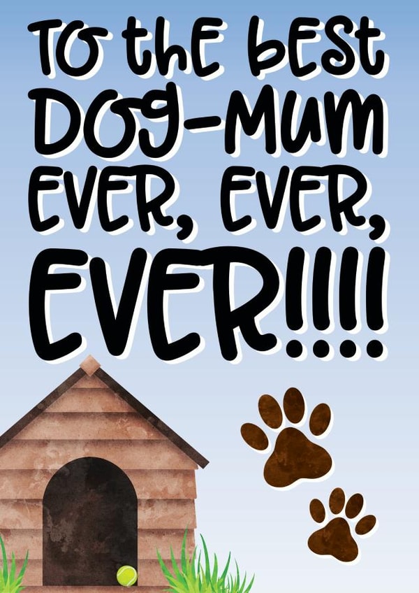 best ever Mothers Day Card 37699 created by The Laughing Sloth