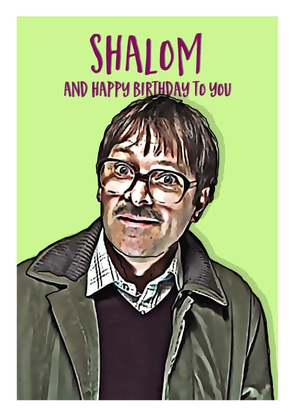 shalom birthday Card 38979 created by Bad Taste Cards