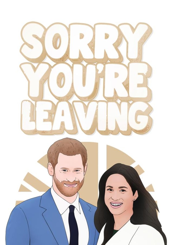 harry meghan Leaving Card 10095 created by Hey Huns It's Nicole