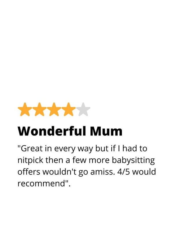 Cheeky Mothers Day Card - Mum - Review - Wonderful Mum created by original fox designs