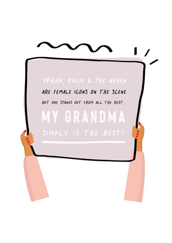 opra kylie Mothers Day Card 31154 created by Joanna Miller