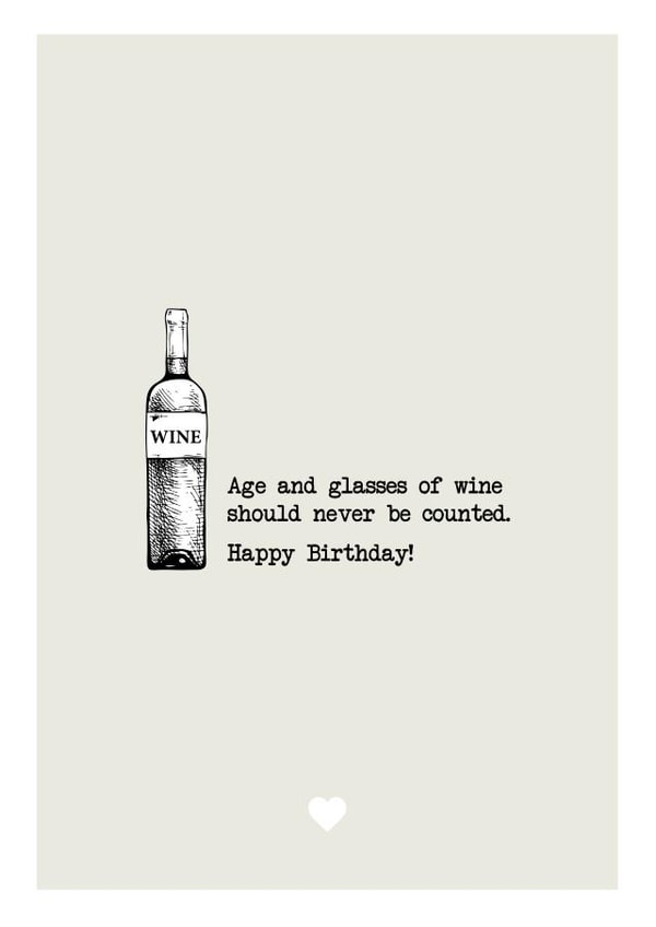 age glasses Birthday Card 16635 created by Design By Eleven