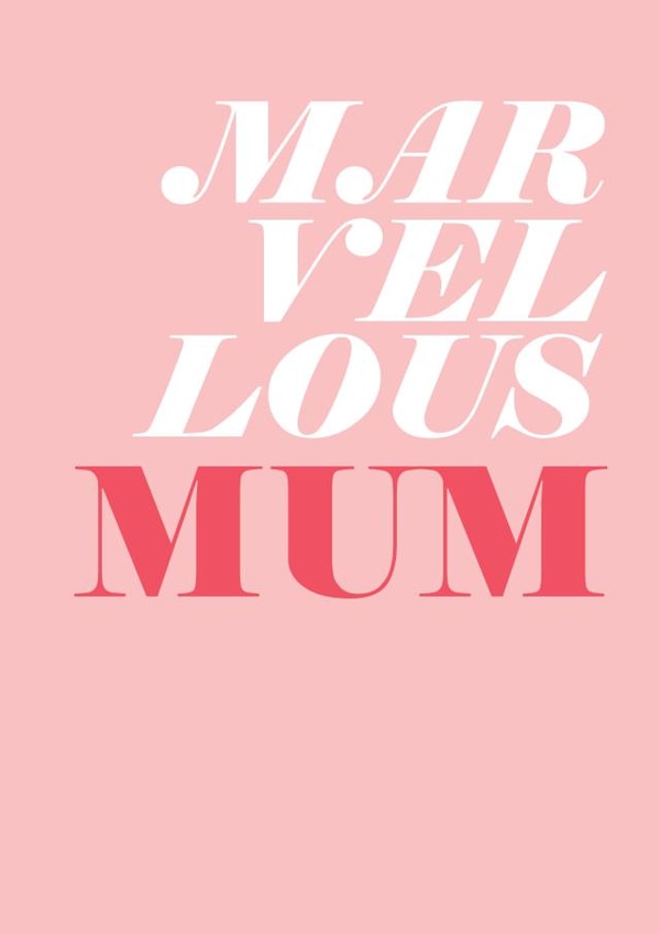 marvellous adult Mothers Day Card 2846 created by Always Sparkle