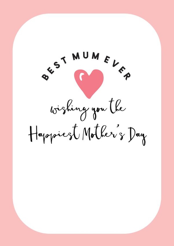 best ever Mothers Day Card 2850 created by Always Sparkle
