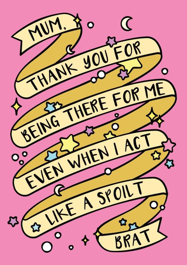 being there even Mothers Day Card 16643 created by CoconuTacha