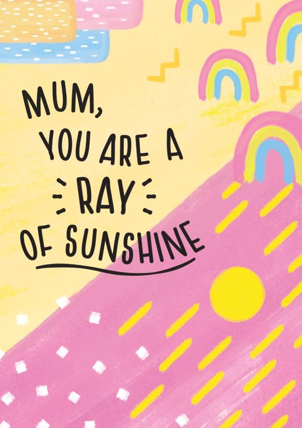 you are ray Mothers Day Card 16644 created by CoconuTacha