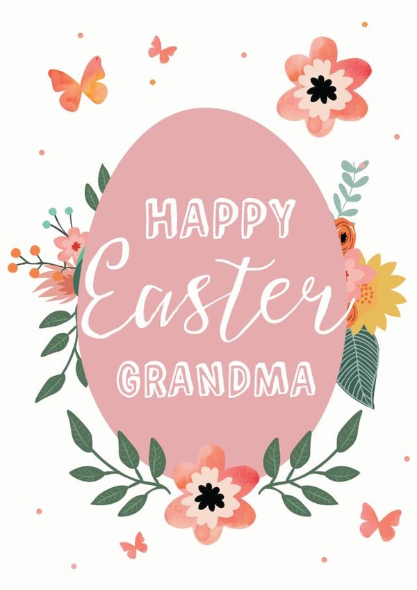 easter grandma Easter Card 4809 created by Hello Fridays Studio