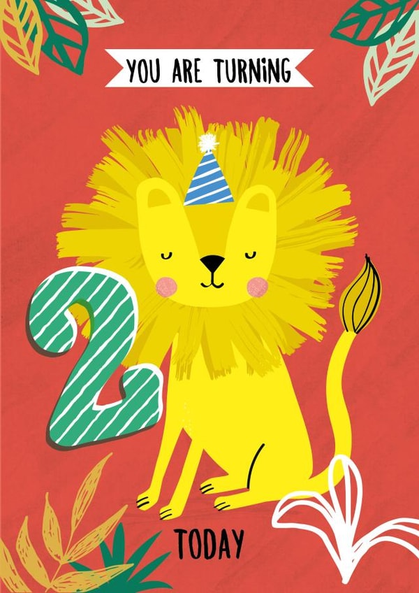 two 2nd Birthday Card 16433 created by Jessica Eyre