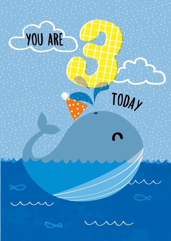 three 3rd Birthday Card 16434 created by Jessica Eyre