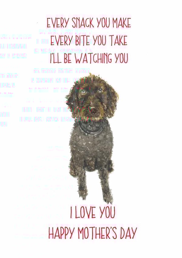 every snack bite Mothers Day Card 14169 created by Sarah Maddox