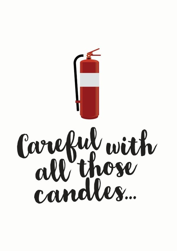 extinguisher fire Birthday Card 9382 created by Kyleigh Orlebar