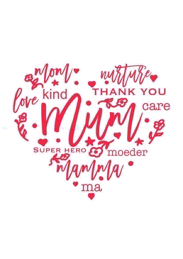 Mom mum Mothers Day Card 39682 created by suzcreate