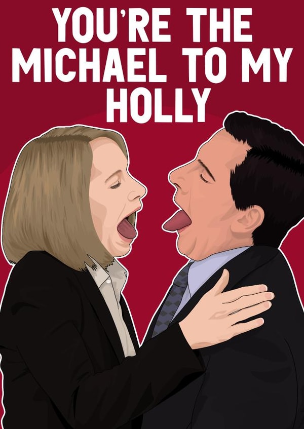 Michael to my Holly created by Pink + Pip