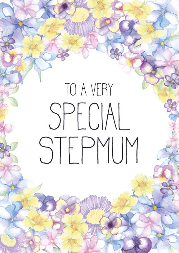 Special Stepmum Floral Card created by Zoe-Claire