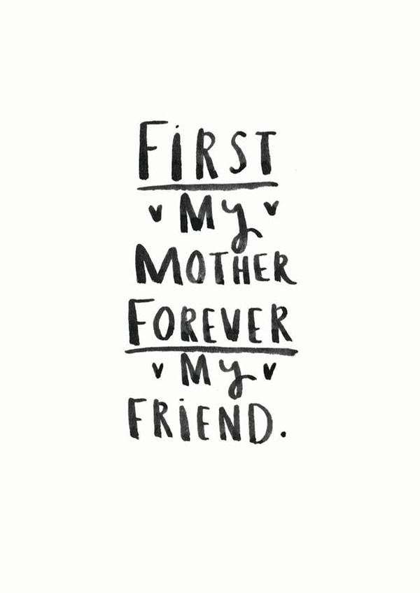 adult typography Mothers Day Card 38536 created by Ellie Ellie