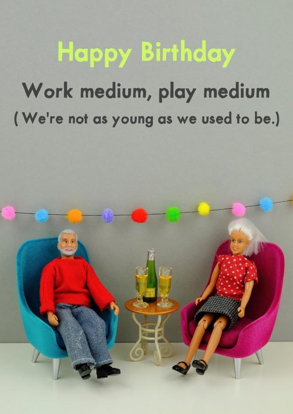 work play Birthday Card 11541 created by Bold & Bright Cards