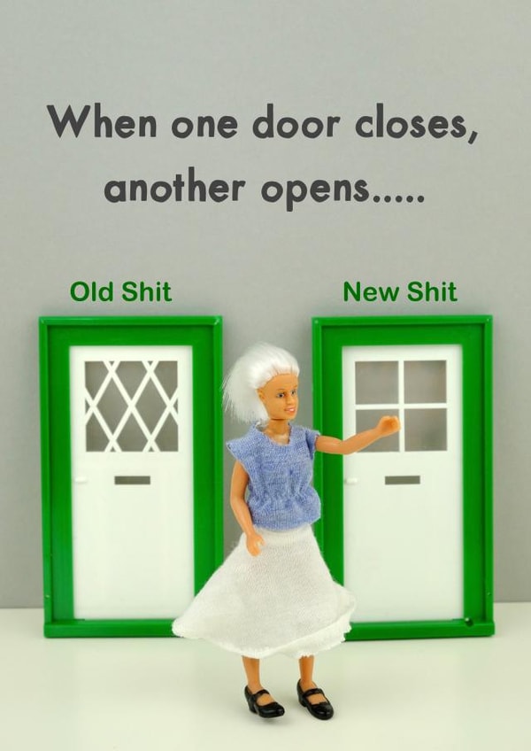 door opens Just because Card 11547 created by Bold & Bright Cards
