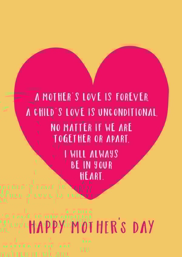 everymumbereavedmums forever Mothers Day Card 8853 created by Russet and Gray