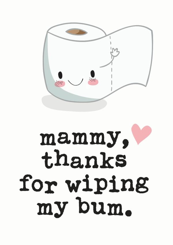 Mammy 1st Mother's Day Mothers Day Card 6016 created by Mrs Best Paper Co.