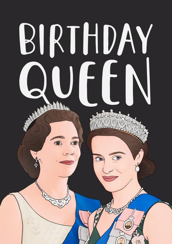 the crown queen Birthday Card 10099 created by Hey Huns It's Nicole