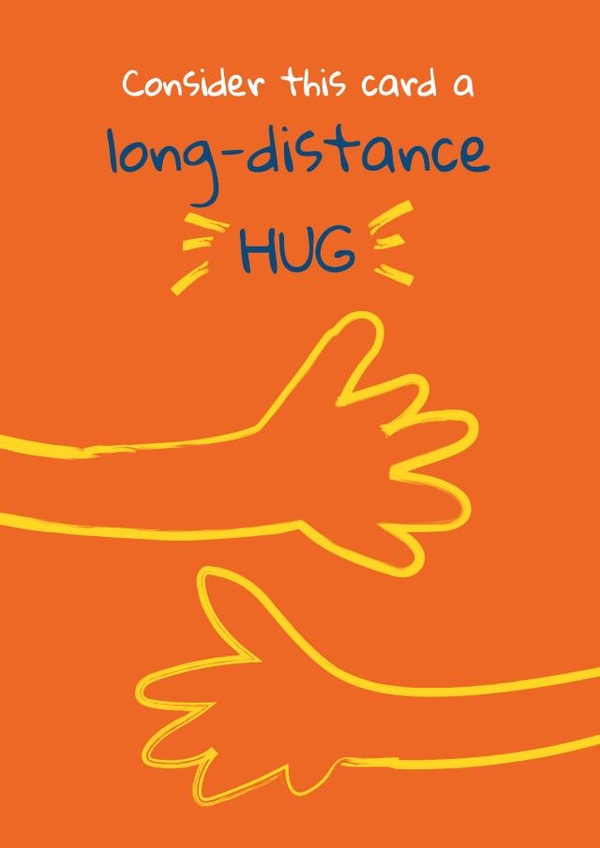 sendasmile long Thinking of you Card 17040 created by Kewl cards