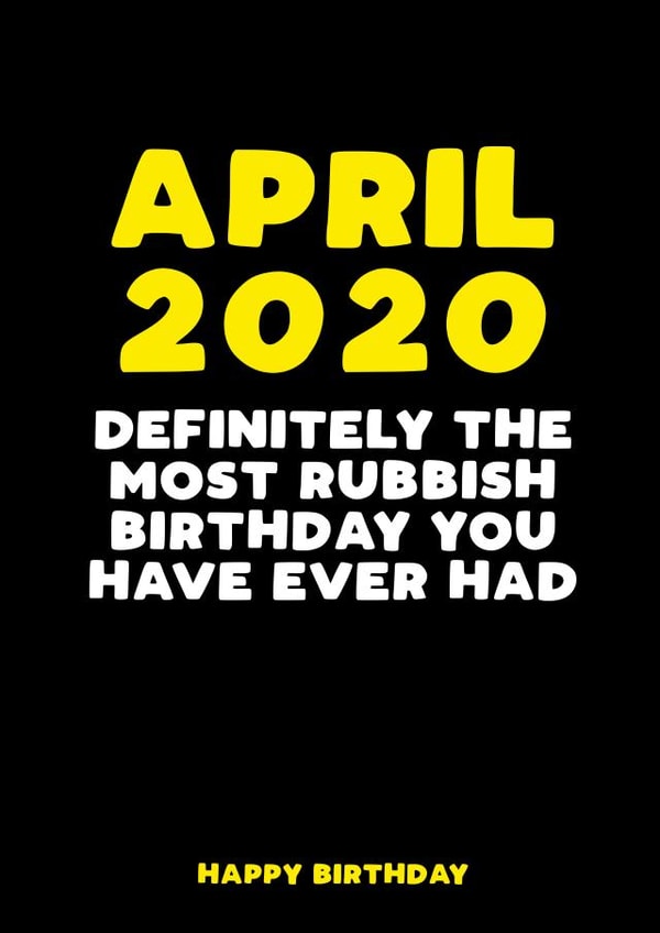 April 2020 Card 30547 created by Filthy Sentiments