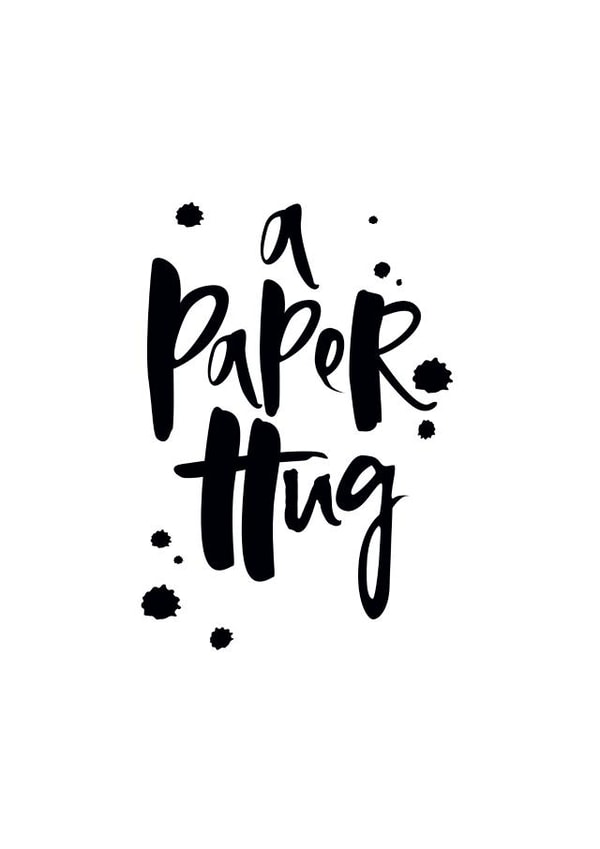 paper sendasmile Thinking of you Card 10565 created by Too Wordy