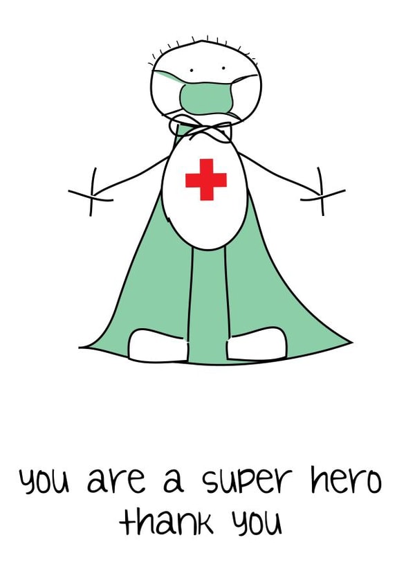dr doctor Thank You Card 38033 created by Lucy Likes It
