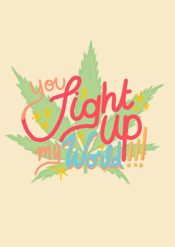 cannabis marijuana Card 41759 created by Courtney Cook