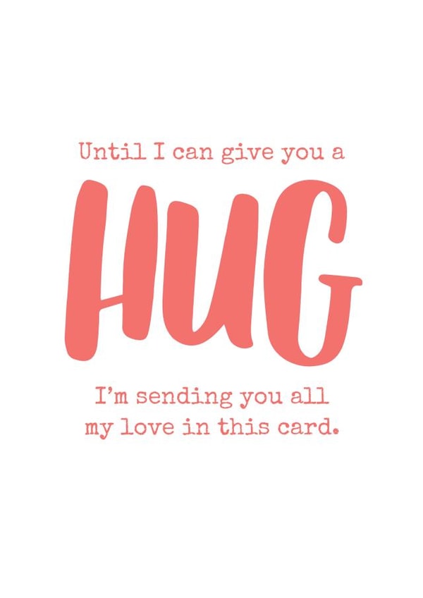 A card full of love and hugs card created by Duckduckle Design