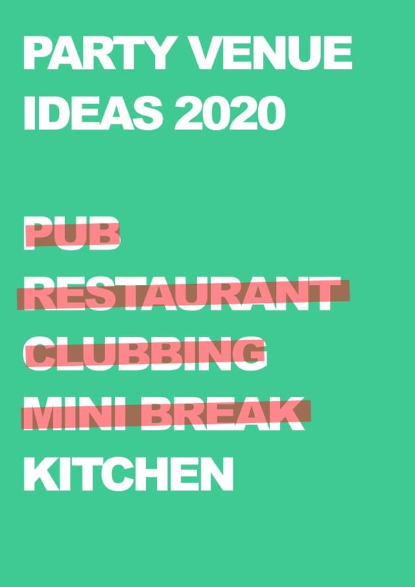 party venue Birthday Card 36898 created by Oh My! Designs