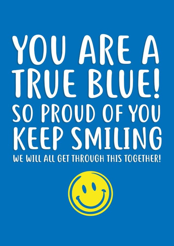 true blue Just because Card 11214 created by @linesbehind