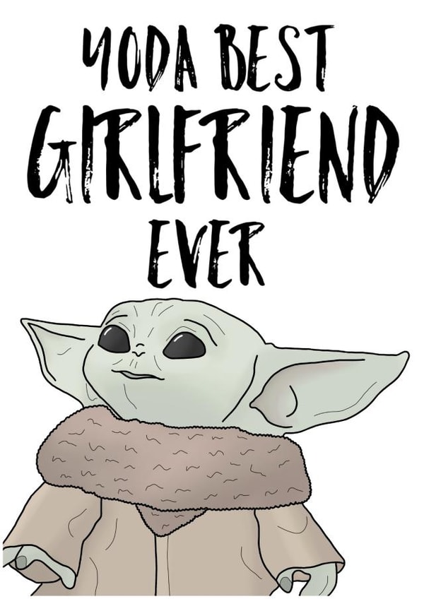 Yoda babyyoda Card 40691 created by SolitaryPrints