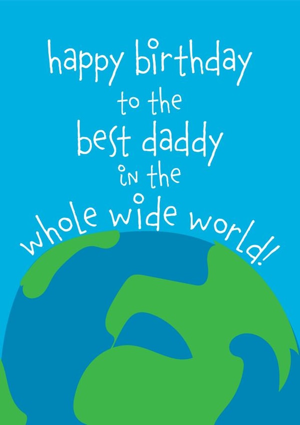 daddy dad Birthday Card 15629 created by size3art