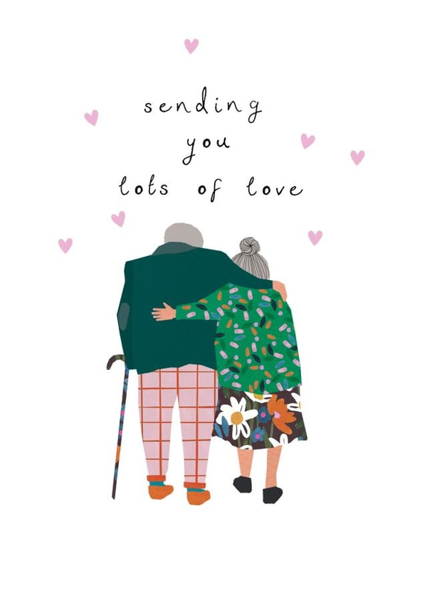 grandparents sending Just because Card 10944 created by Stop the Clock Design