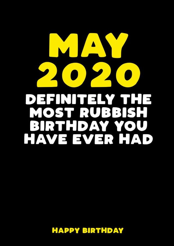 cv2020 may Birthday Card 30554 created by Filthy Sentiments