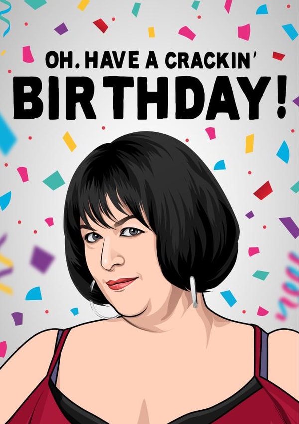 Nessa gavin and stacey Birthday Card 16155 created by All Things Banter