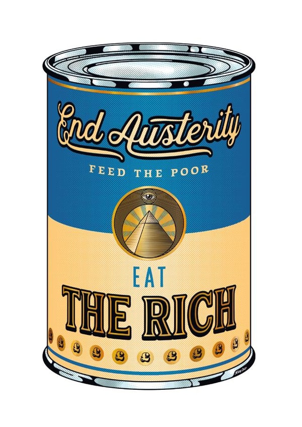 pop art soup can Card 41952 created by Mikeysart