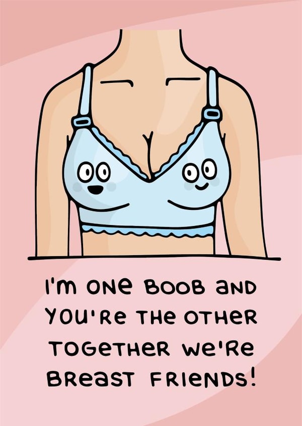 friend funny Love & Friendship Card 14589 created by Huxters