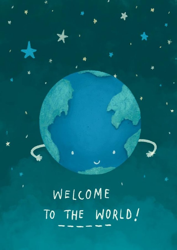 Welcome To The World New Baby created by Rachel Selina