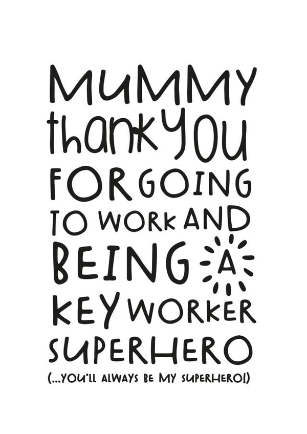 mum mummy Thank You Card 32136 created by Jodie Gaul & Co