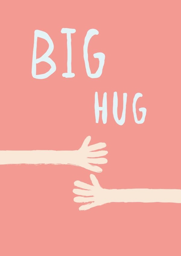 BIG HUG sendasmile Thinking of you Card 17020 created by Rosie Made A Thing