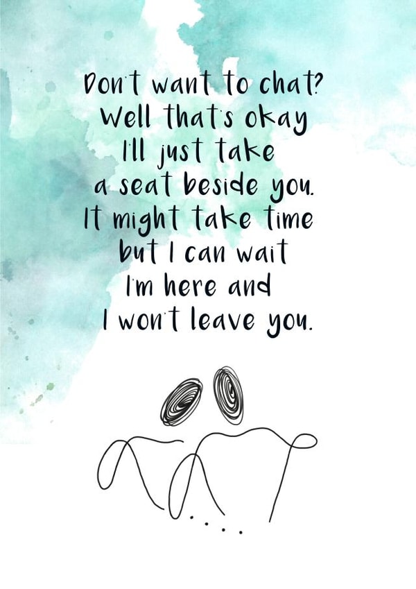 Just Letting You Know I'm Here created by Rhymes To Remember