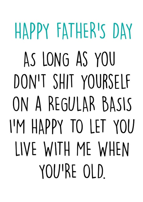 dad old Father's Day Card 9119 created by Pack a Punch Designs