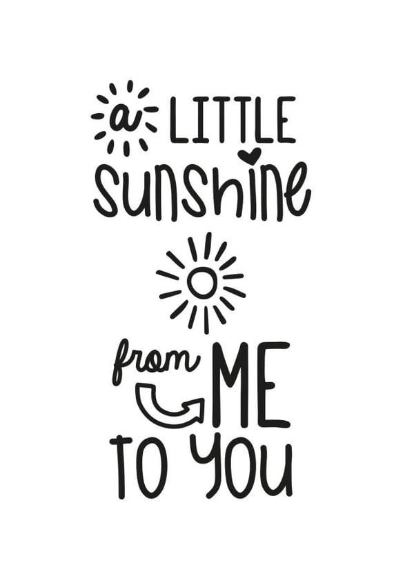 sunshine sendasmile Just because Card 9690 created by Jodie Gaul & Co